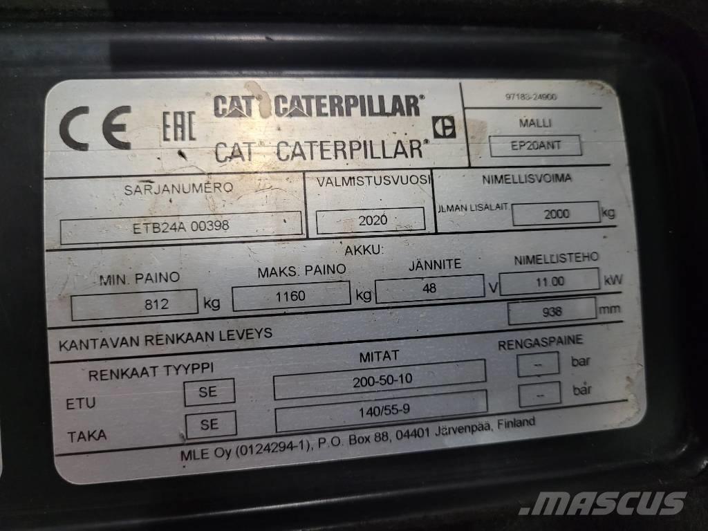 CAT EP20ANT Elektrostapler