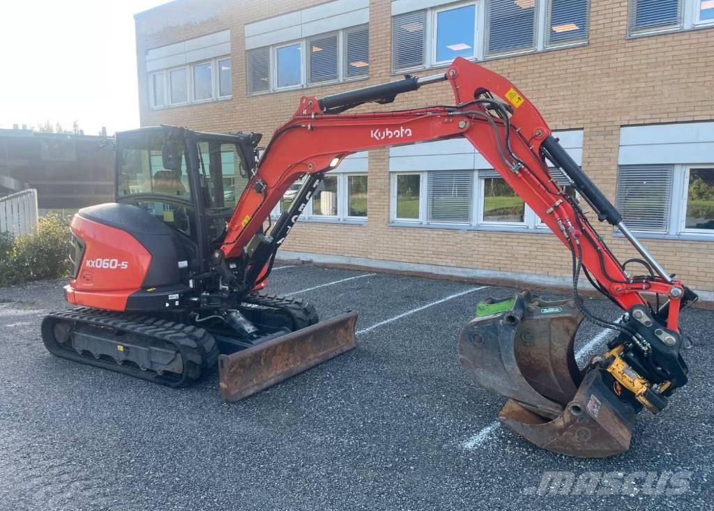 Kubota KX 060-5 Minibagger < 7t