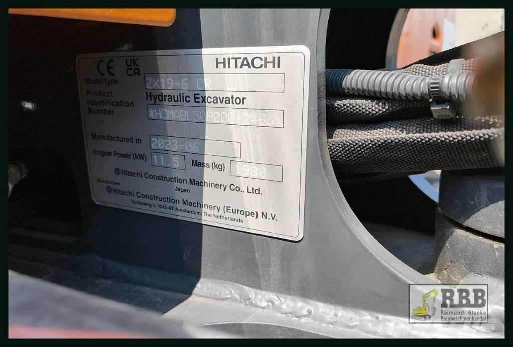 Hitachi ZX 19-6 CR Minibagger < 7t