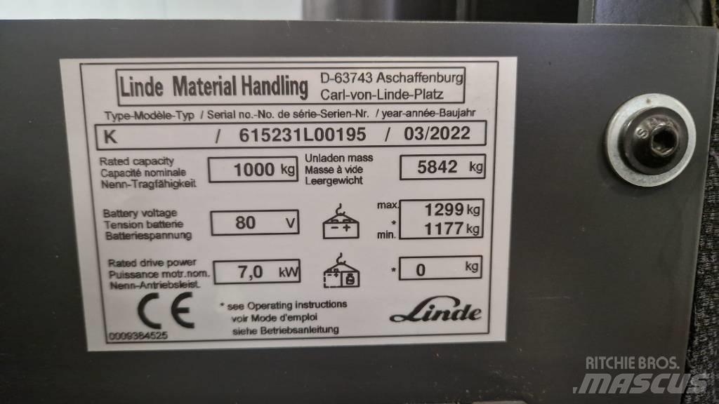 Linde K Elektrostapler