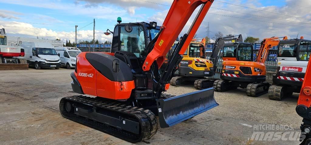 Kubota KX 080-4 Midibagger  7t - 12t