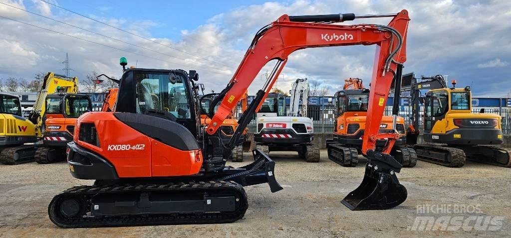 Kubota KX 080-4 Midibagger  7t - 12t