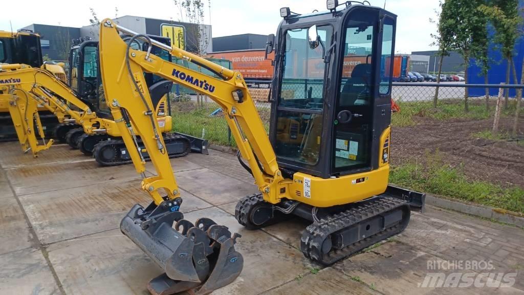 Komatsu PC16R-3HS Minibagger < 7t