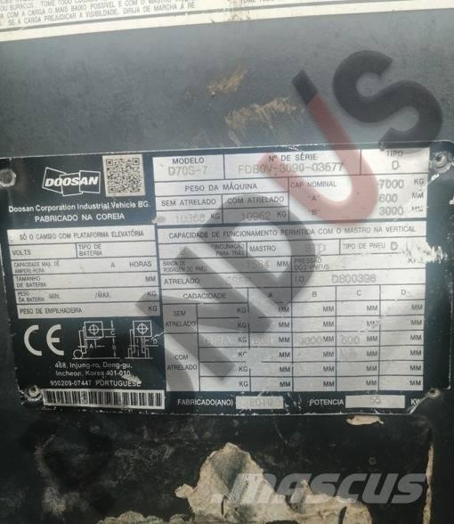 Doosan D 70 S-7 Dieselstapler