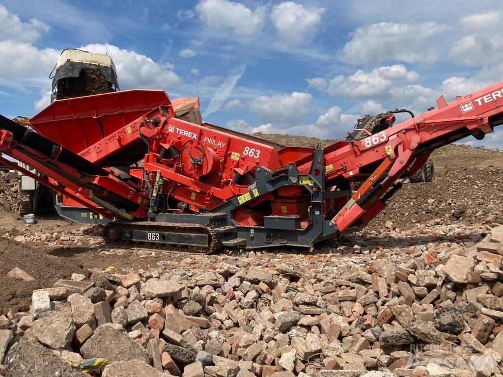 Terex Finlay 863 Mobile Siebanlagen