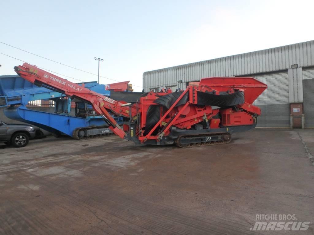Terex Finlay 863 Mobile Siebanlagen