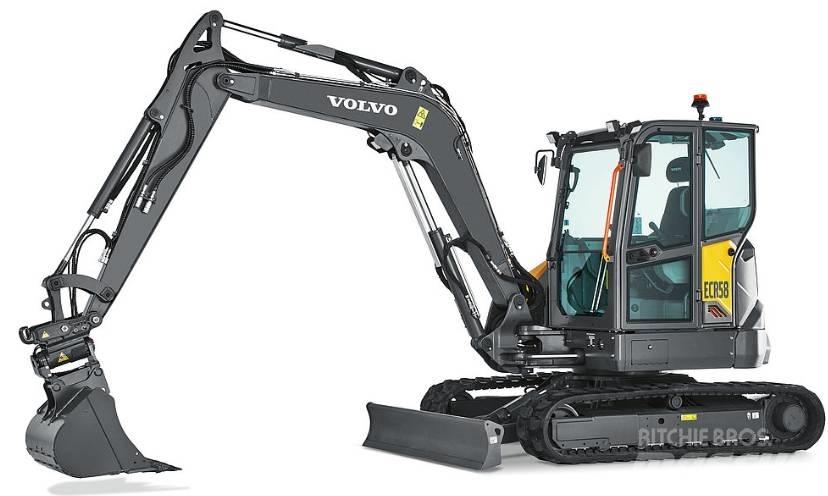 Volvo ECR58F NY/NEW Minibagger < 7t