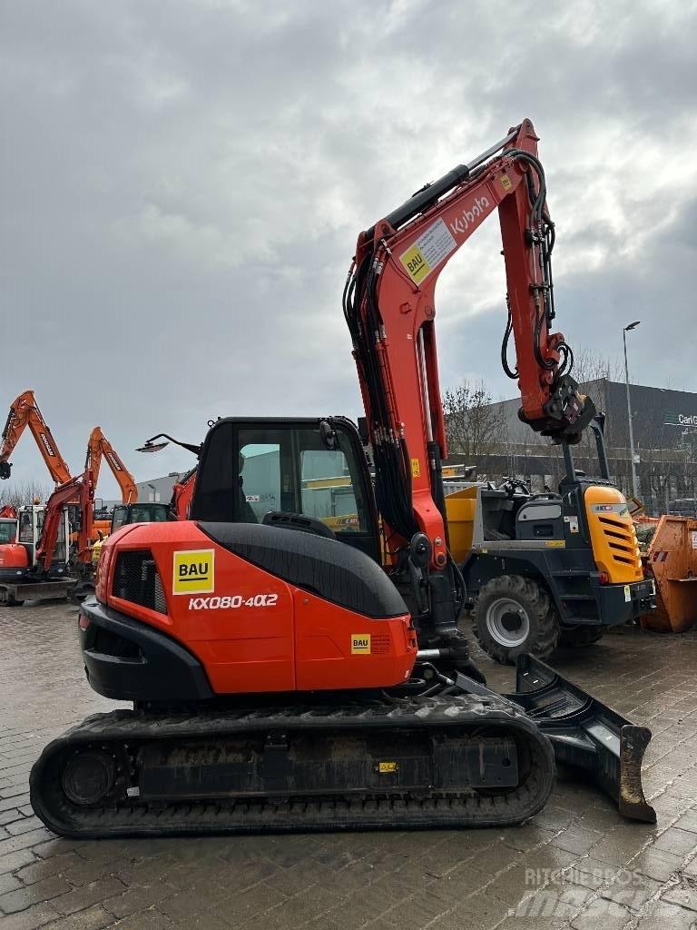 Kubota KX 080-4 Midibagger  7t - 12t