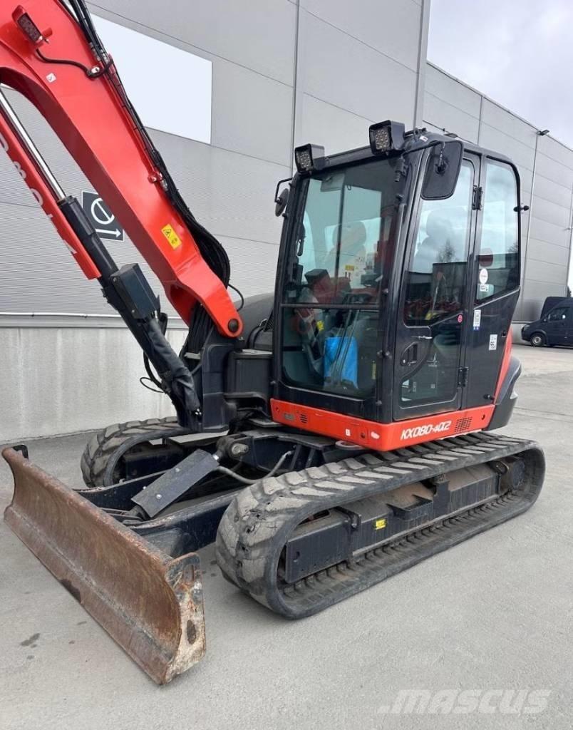 Kubota KX 080-4 Midibagger  7t - 12t