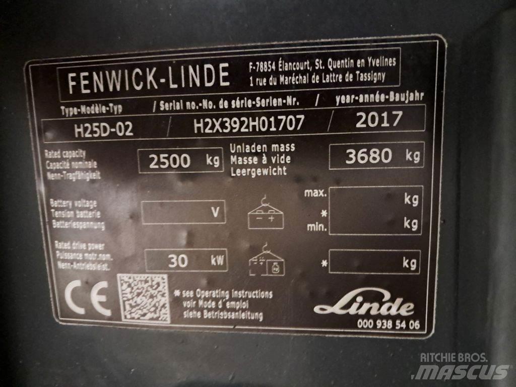 Linde H25D-02 Dieselstapler