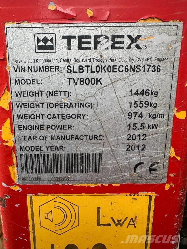 Terex TV 800 Tandemwalzen