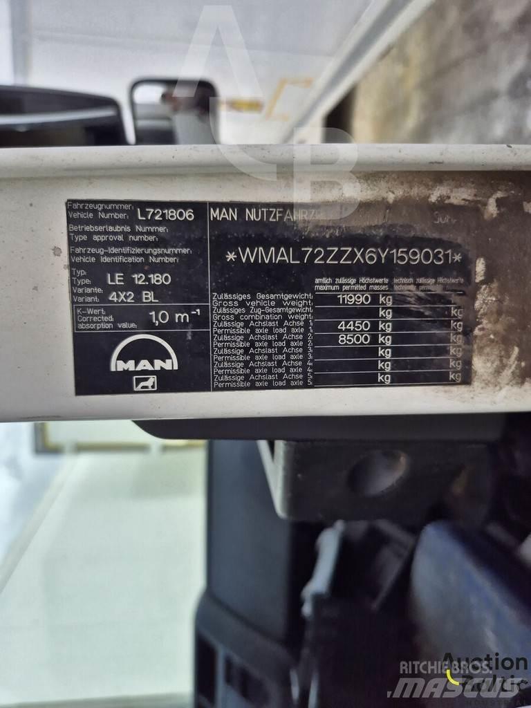 MAN LE12.180 Kofferaufbau