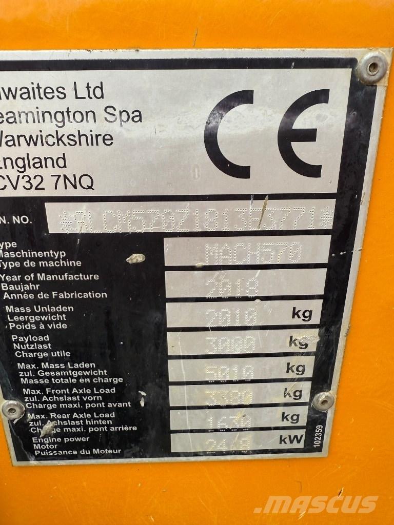 Thwaites 3 ton Minidumper