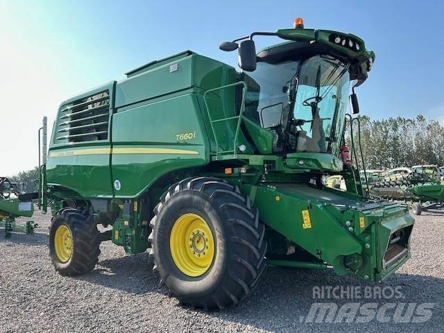 John Deere T660 i Mähdrescher