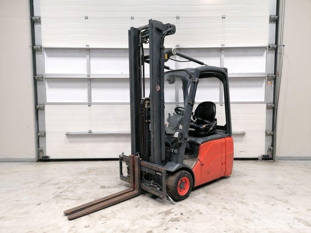 Linde E16C-00 Elektrostapler