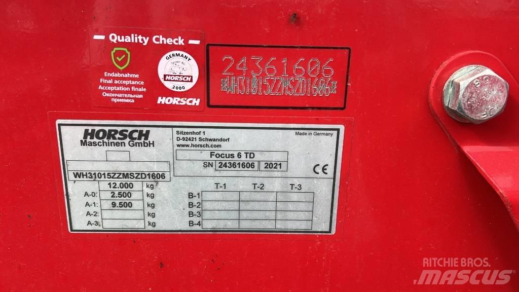 Horsch Focus 6 TD Drillmaschinen