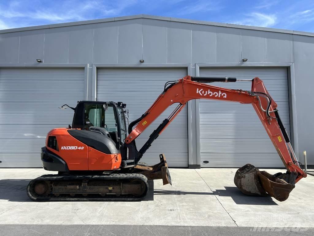 Kubota KX 080-4 Midibagger  7t - 12t