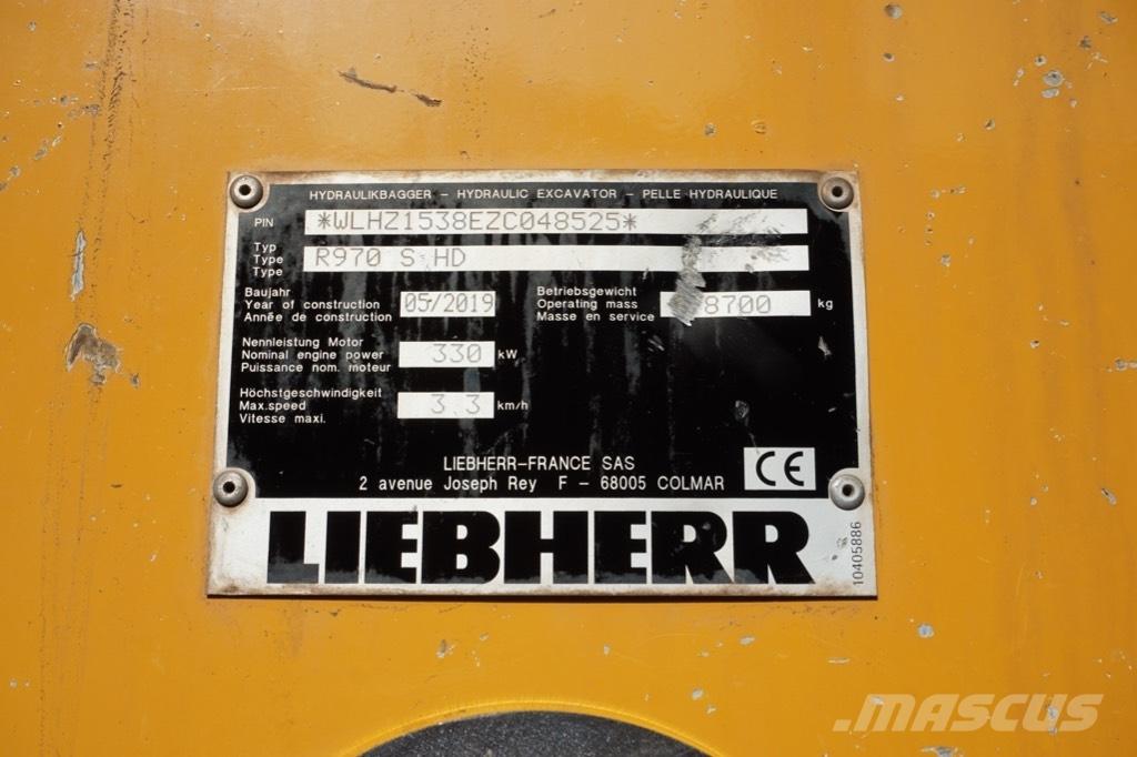 Liebherr R 970 SHD Raupenbagger