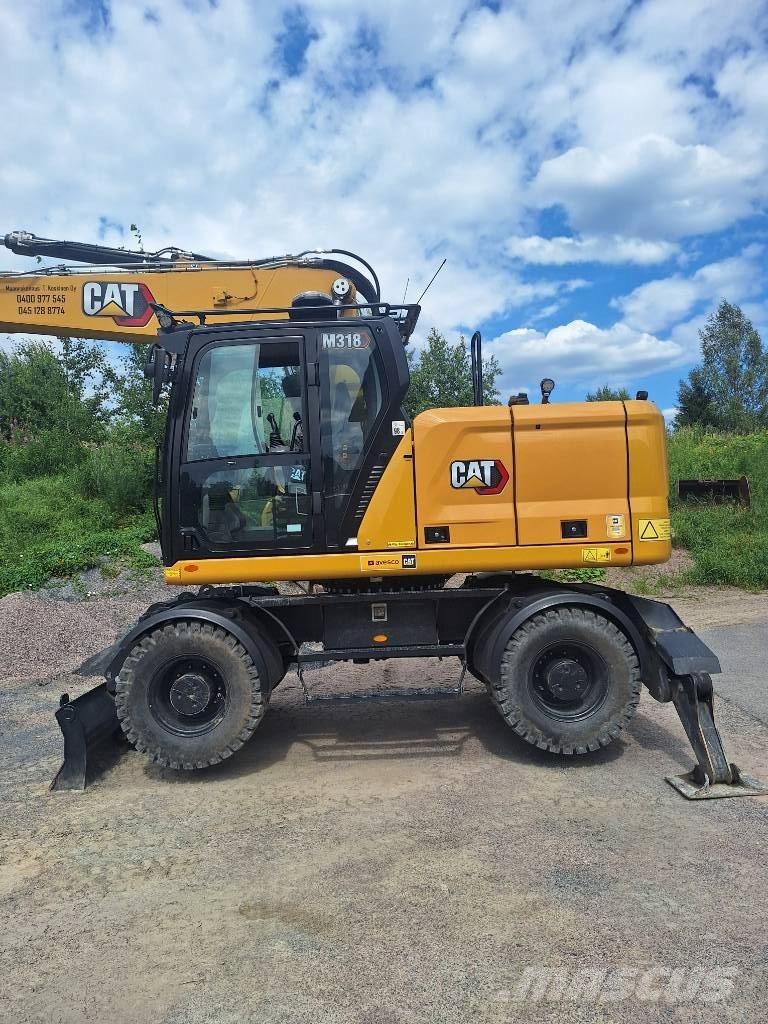 CAT M 318 Mobilbagger