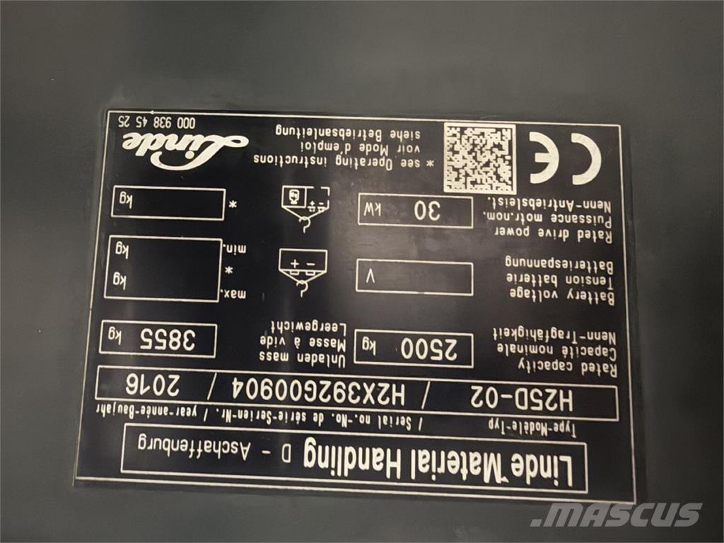 Linde H25D-02 Dieselstapler