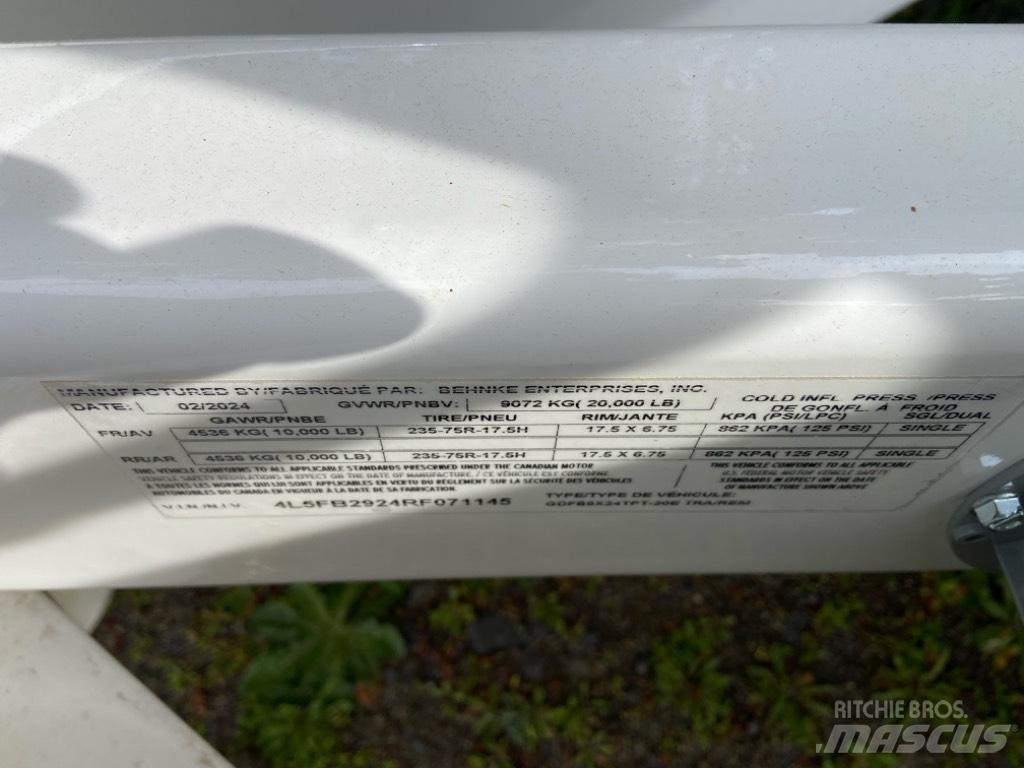 Behnke 8X24TPT-20E Andere Anhänger