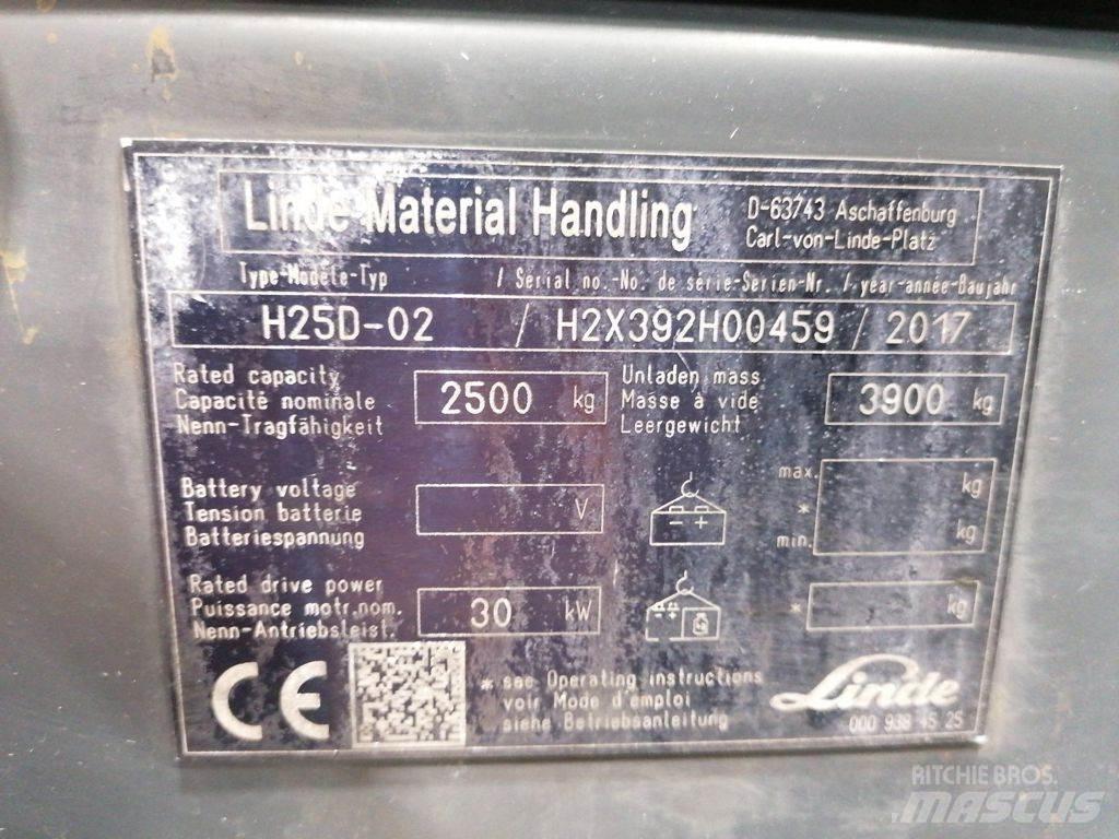 Linde H25D-02 Dieselstapler