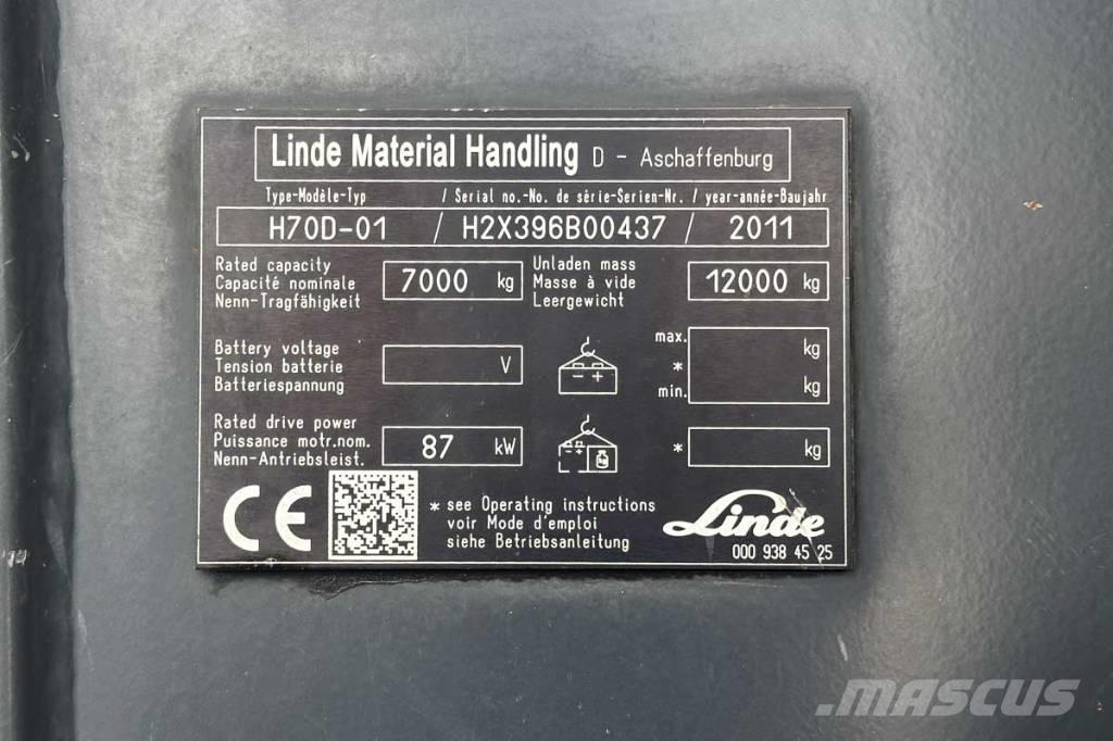 Linde H70D-01 Dieselstapler