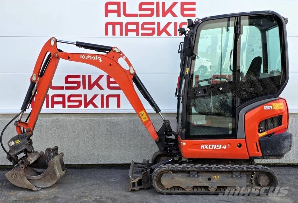 Kubota KX 019-4 Minibagger < 7t