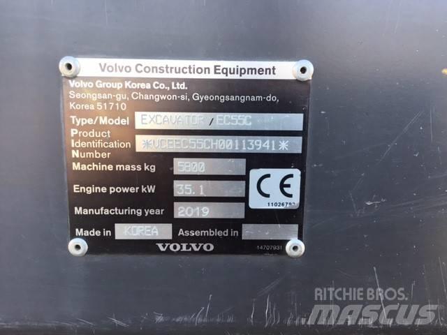 Volvo EC 55 C Minibagger < 7t