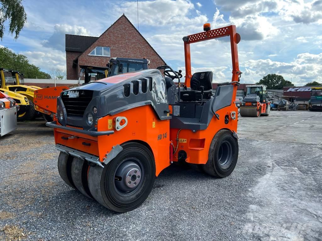 Hamm 14I TT Gummiradwalzen