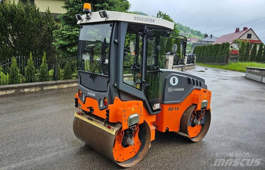 Hamm hd 14 vo Tandemwalzen