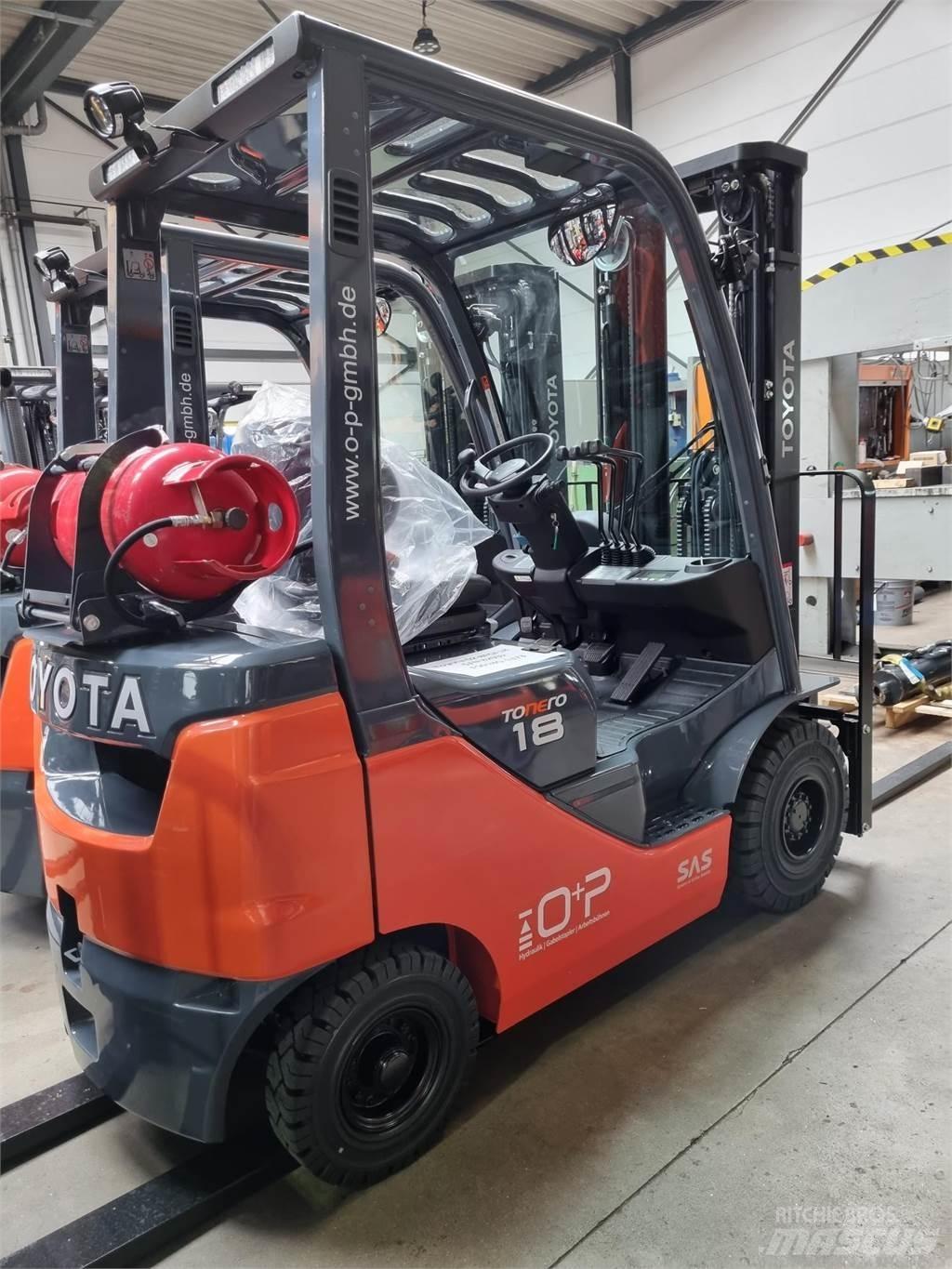 Toyota 02-8FGF18 Gasstapler