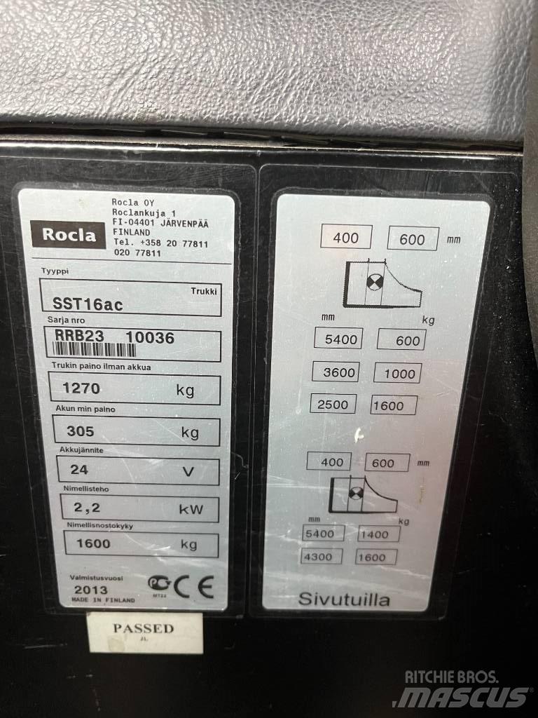 Rocla SST 16 AC Selbstfahrstapler