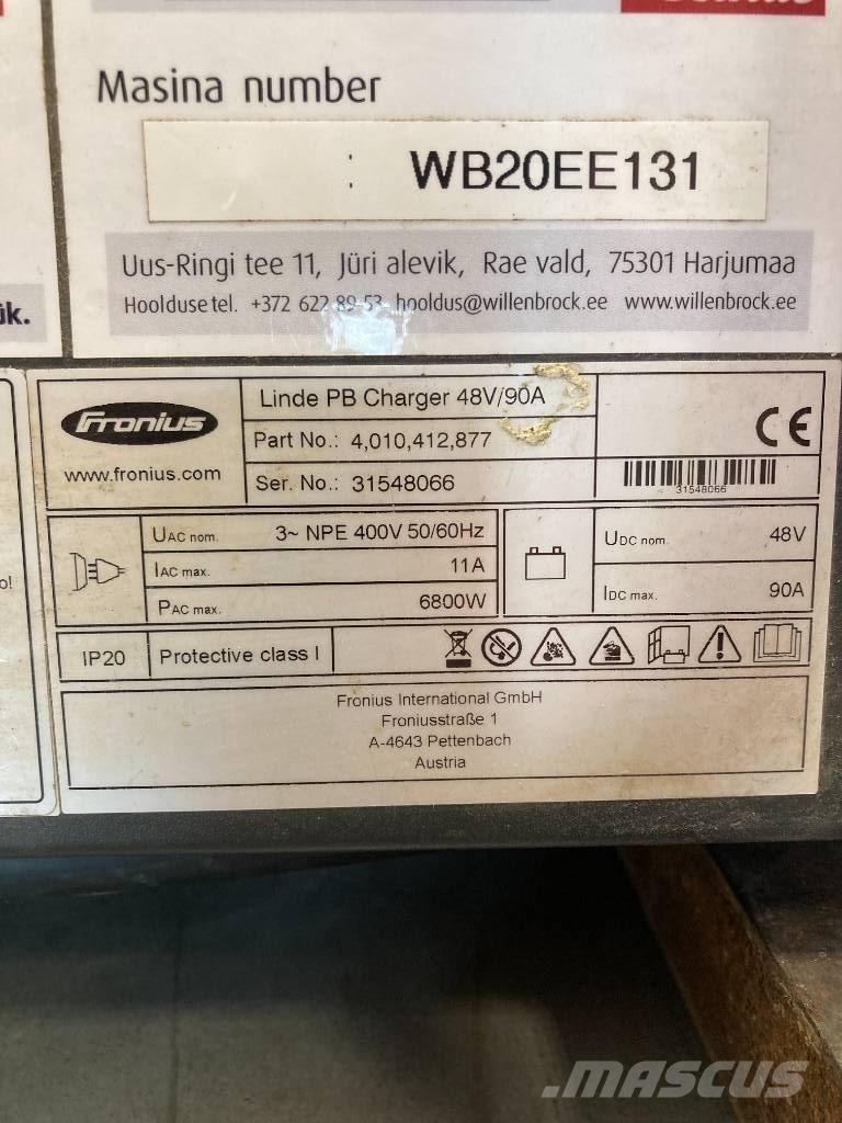 Linde E 16 P Elektrostapler