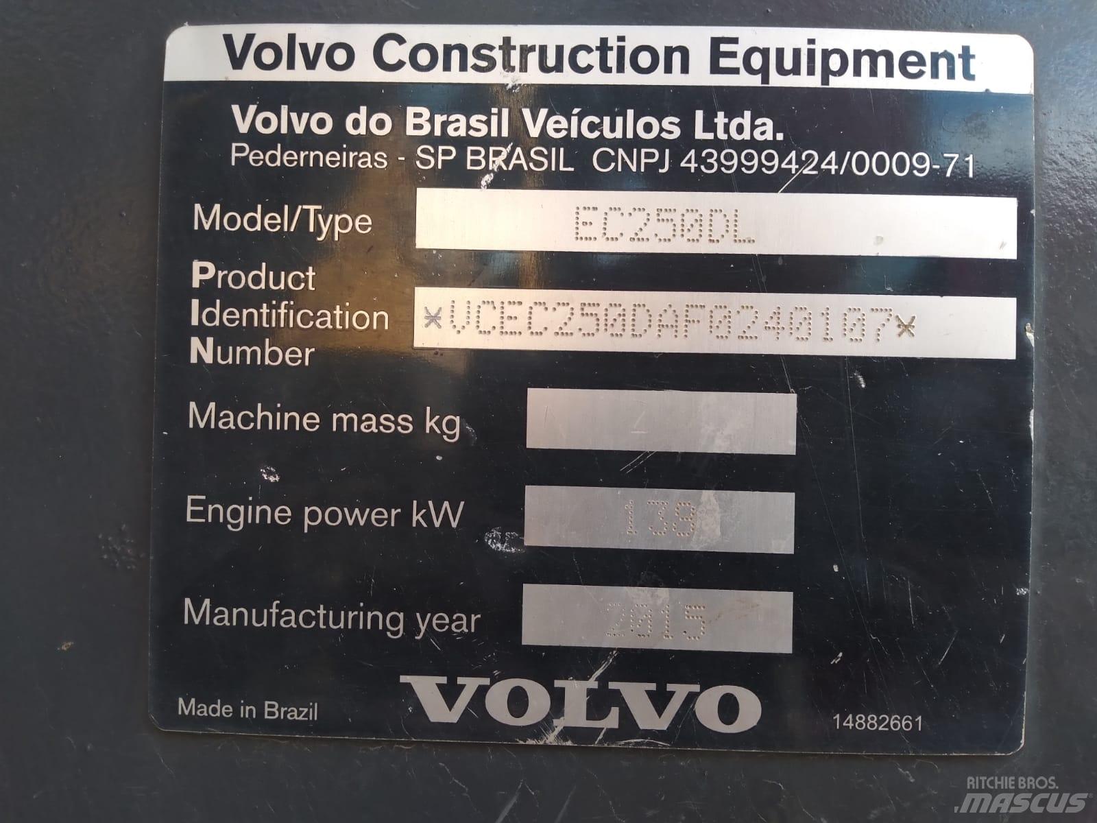 Volvo EC 250 D L Raupenbagger