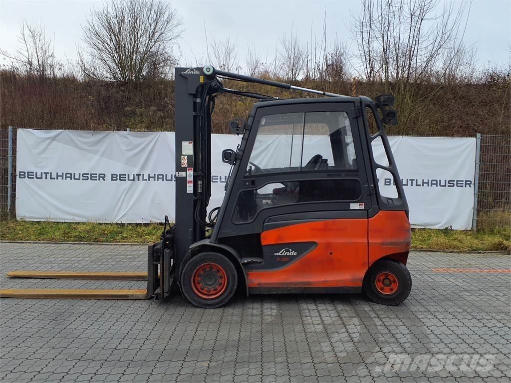 Linde E50HL Elektrostapler