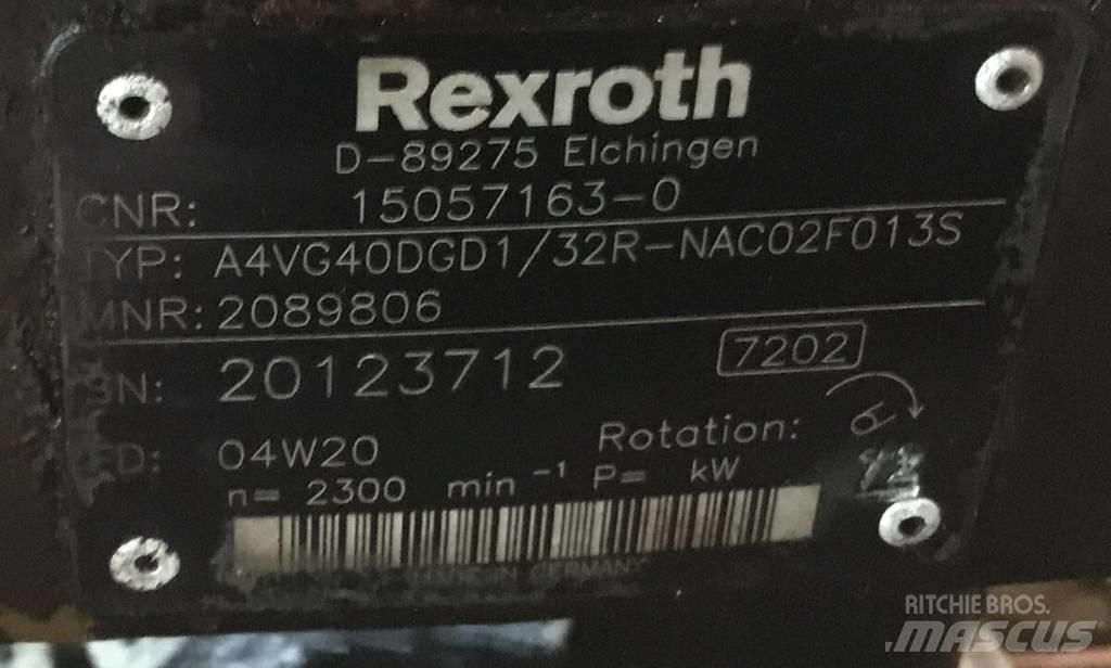 Rexroth A4VG40R Hydraulik
