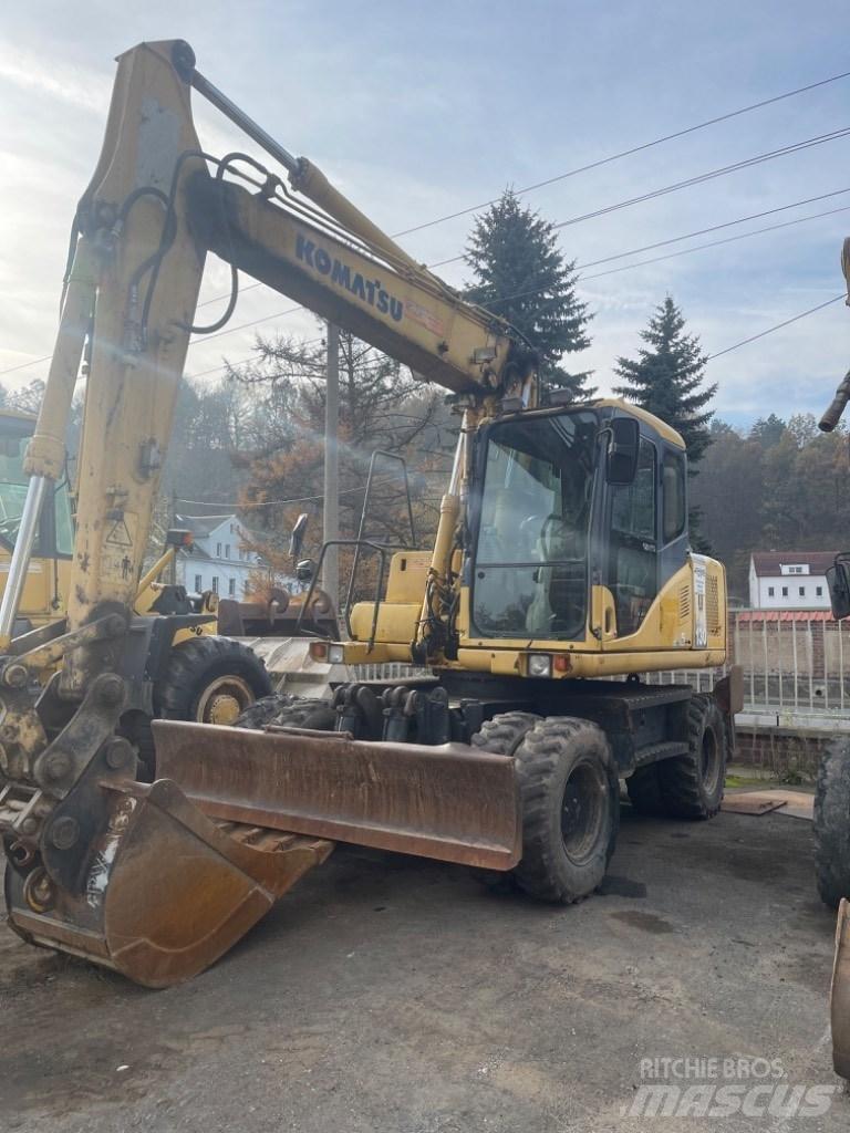 Komatsu PW 130-7K Mobilbagger