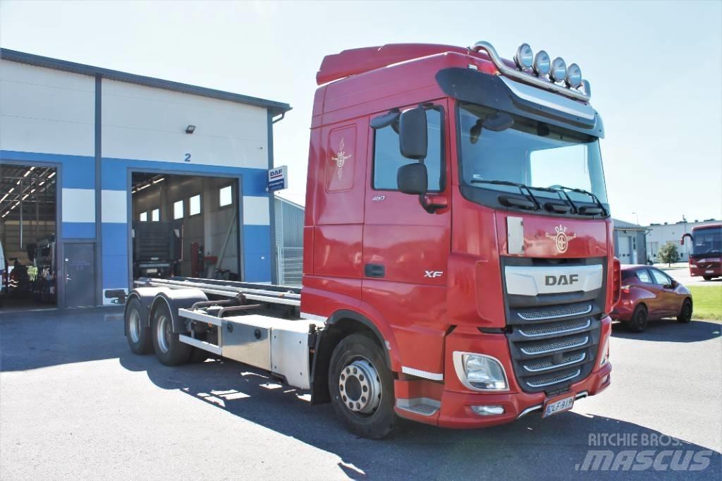 DAF XF 480 FAS 6x2 Containerwagen