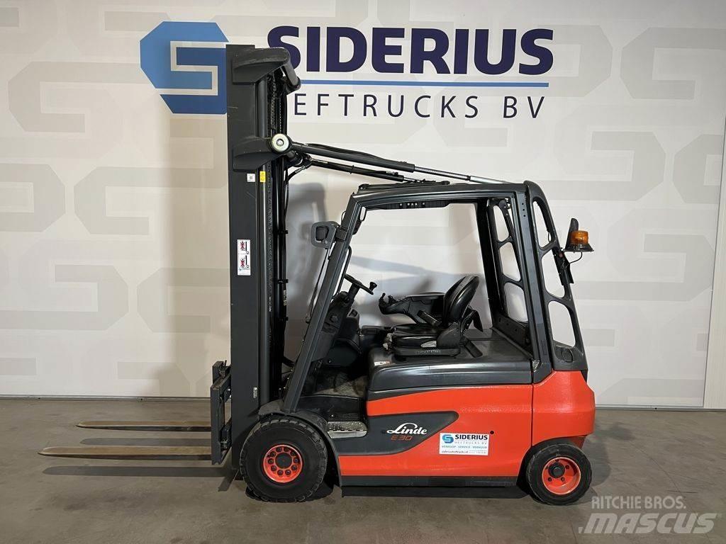 Linde E30L-01 Elektrostapler
