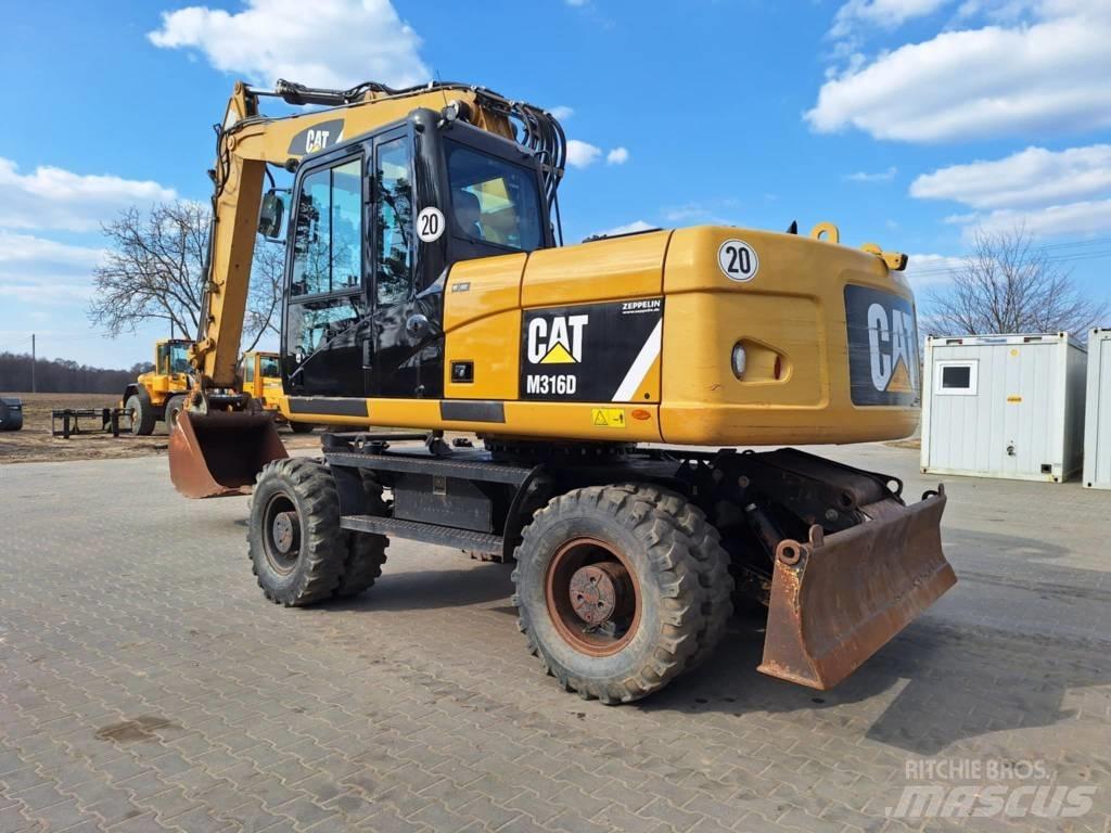 CAT M 316 D Mobilbagger