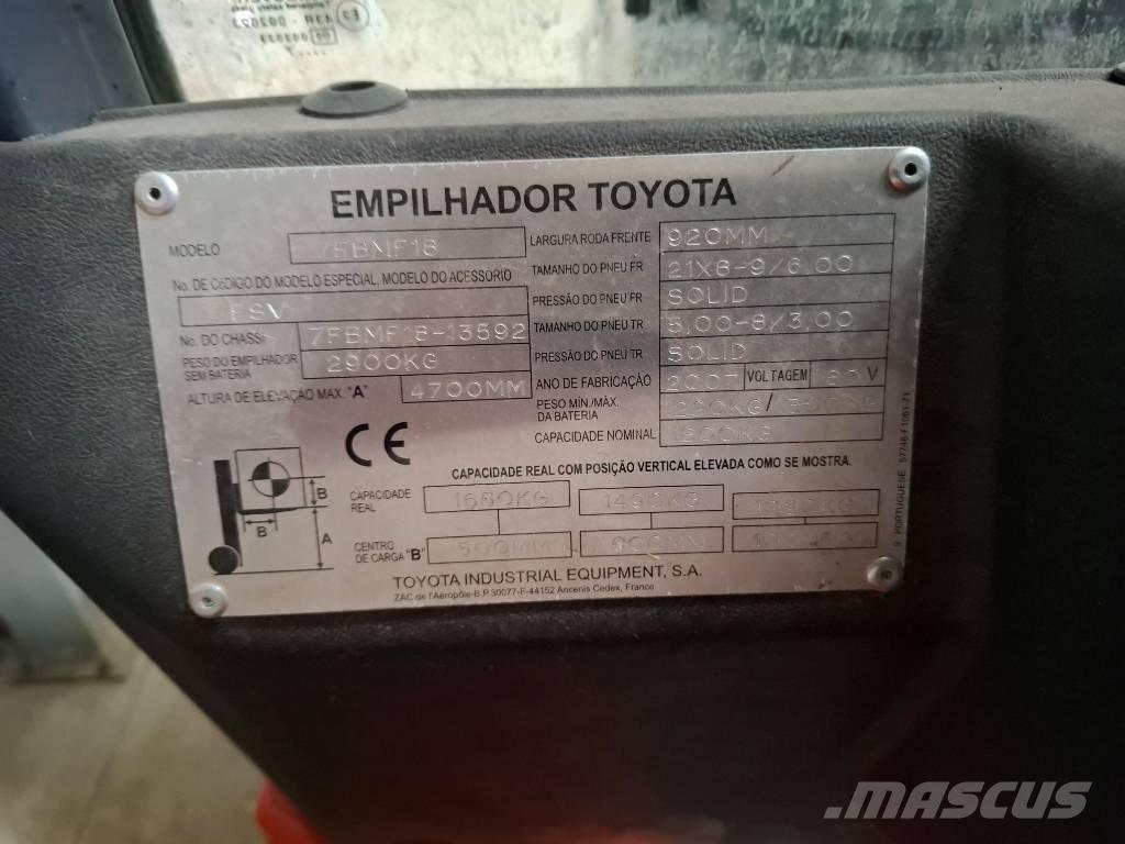 Toyota 75BMF18 Elektrostapler