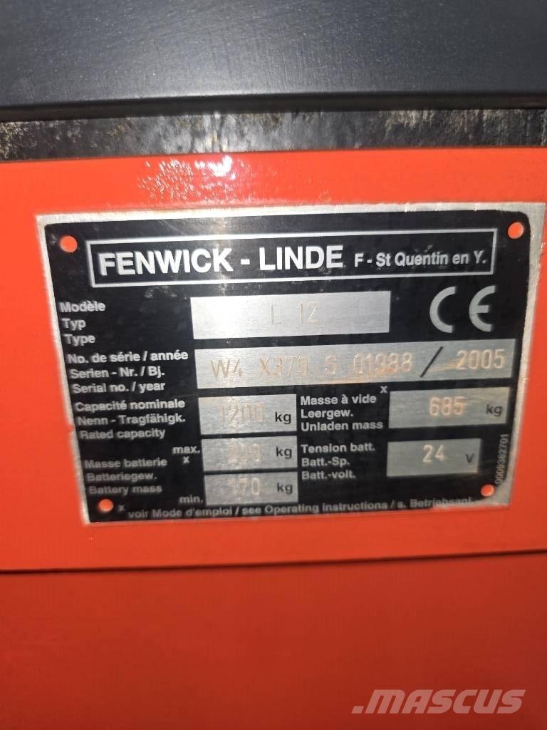 Linde L 12 Selbstfahrstapler