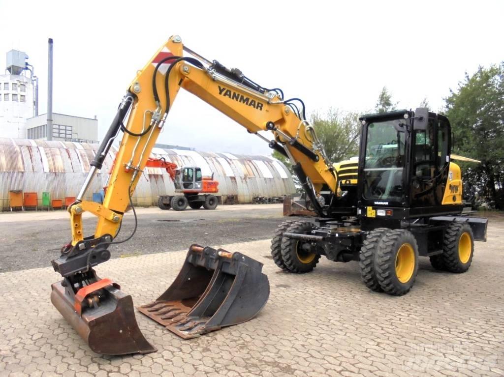 Yanmar B 95 W Mobilbagger
