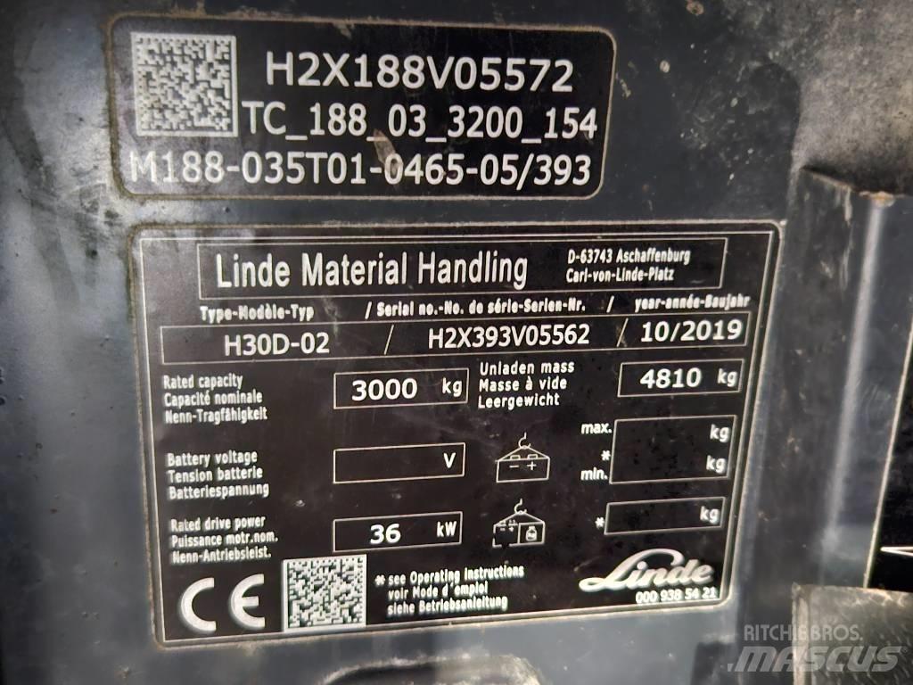 Linde H30D Dieselstapler