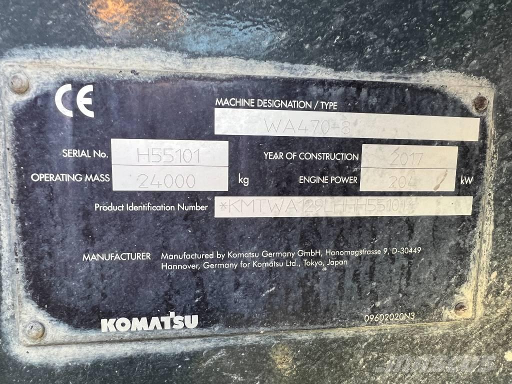 Komatsu WA 470-8 Radlader