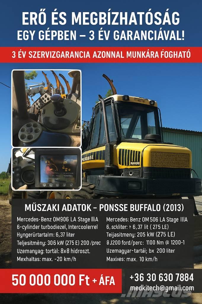 Ponsse Buffalo 8W Forwarder
