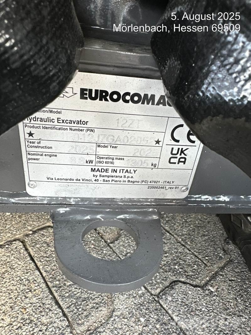 Eurocomach 12ZT Minibagger < 7t