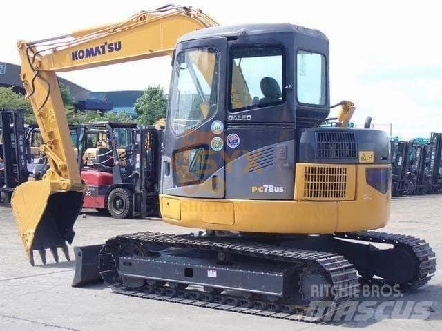 Komatsu PC 78 US Midibagger  7t - 12t