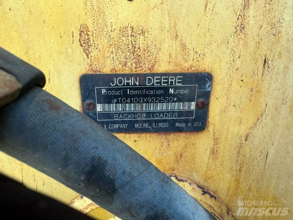 DEERE 410G Baggerlader